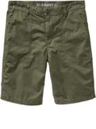 Old Navy Mens Canvas Utility Shorts 9 1/2&quot; Size 44w Big - Forest Floor