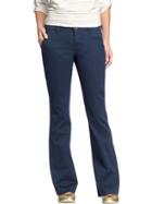 Womens The Sweetheart Everyday Boot Cut Khakis Size 8 Regular - Classic Navy