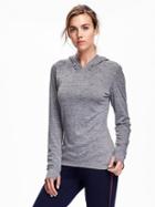 Old Navy Pullover Hoodie Top For Women - Black