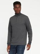 Old Navy Mens Double-knit 1/4-zip Pullover For Men Black Size S