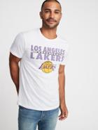 Old Navy Mens Nba Team Graphic Tee For Men Lakers Size Xxl
