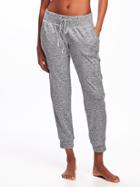Old Navy Go Dry Cool Drawstring Joggers For Women - B03 Light Heather Grey