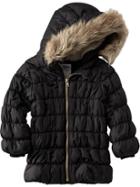 Old Navy Frost Free Quilted Jacket - Black