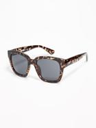 Old Navy Womens Oversize Square Sunglasses For Women Tortoise Size One Size