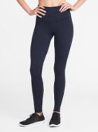 Old Navy High Rise Go Dry Compression Leggings For Women - Night Cruise