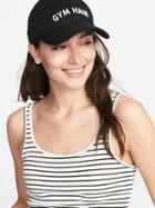 Old Navy Womens Graphic Baseball Cap For Women Gym Hair Don';t Care Size One Size