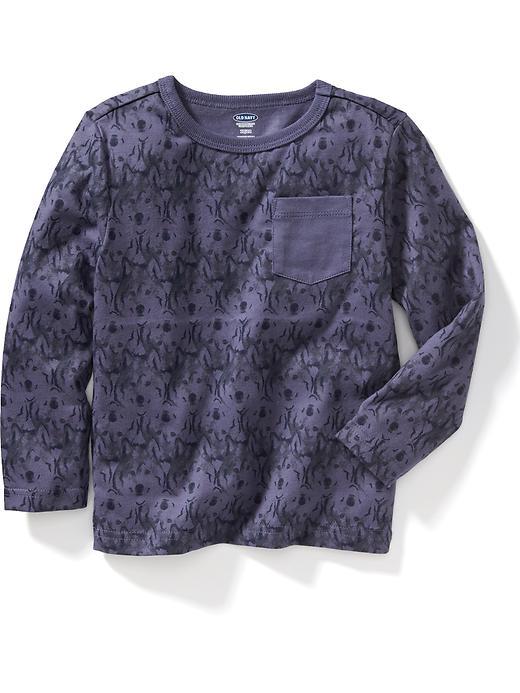Old Navy Patterned Long Sleeve Tee Size 12-18 M - Swept Away