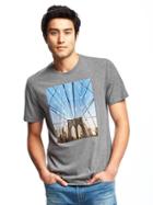 Graphic Crew-neck Tee For Men