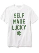 Old Navy St. Patricks Day Graphic Tee - Bright White