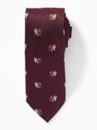 Old Navy Mens Printed Jacquard Tie For Men Dark Red Size One Size