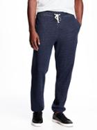Old Navy Drawstring French Terry Joggers For Men - Navy Heather