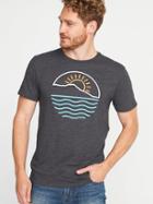 Old Navy Mens Graphic Crew-neck Tee For Men Sun & Surf Size Xxl