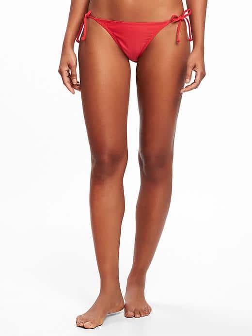 Old Navy String Bikini For Women - Stop Light Nylon