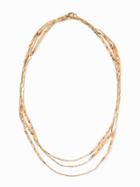 Old Navy Mixed Bead Chain Necklace For Women - Ballet Slipper Pink