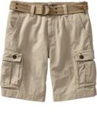 Old Navy Mens Belted Cargo Shorts 10 1/2&quot; - A Stones Throw