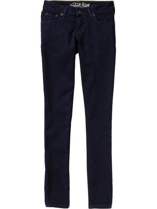 Old Navy Old Navy Womens The Rock Star Super Skinny Jeans - Ruby