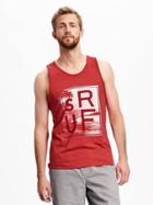 Old Navy Summer Graphic Tank For Men - Robbie Red