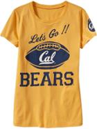 Old Navy Womens Lets Go!! College Team Tees - Cal