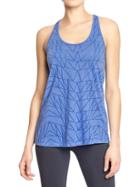 Old Navy Womens Active Burnout Tanks Size Xl - A New Blue
