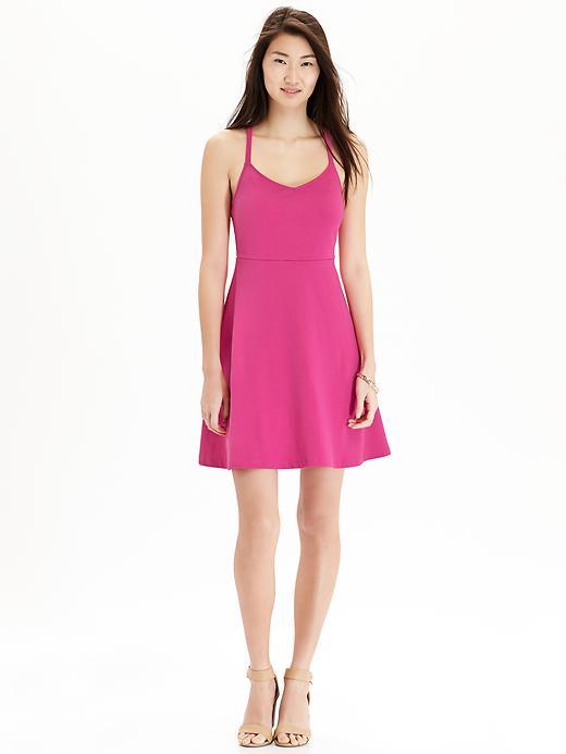 Old Navy Womens Ponte Knit Cami Dresses Size L Tall - For Our Fuchsia