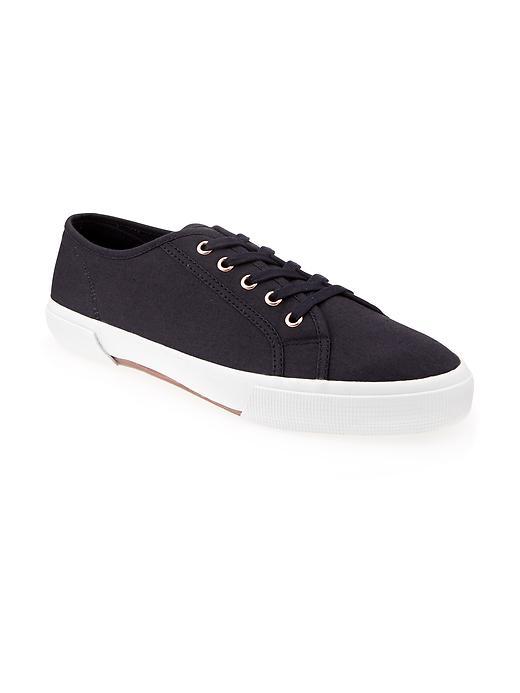 Old Navy Textured Lace Up Sneakers - Big Navy