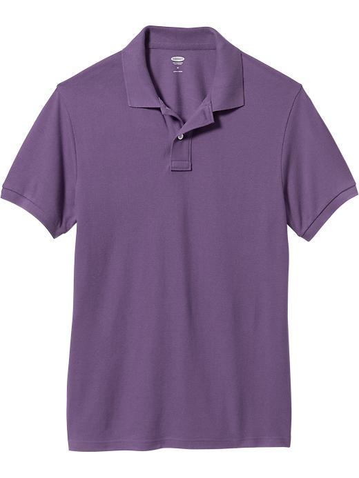 Old Navy Mens New Short Sleeve Pique Polos Size Xxl Big - Lavender Night