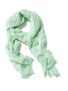 Old Navy Solid Linear Gauze Scarf - Engage Mint