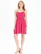 Old Navy Womens Eyelet Sundresses Size L Tall - For Our Fuchsia