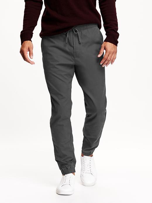 Old Navy Mens Twill Joggers Size L - Iron Will