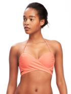Old Navy Halter Underwire Bikini Top For Women - Coral Pink