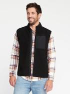 Old Navy Micro Fleece Vest For Men - Blackjack