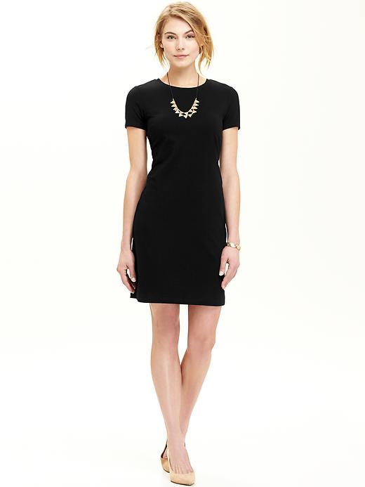 Old Navy Womens Jersey Shift Dresses Size L Tall - Blackjack