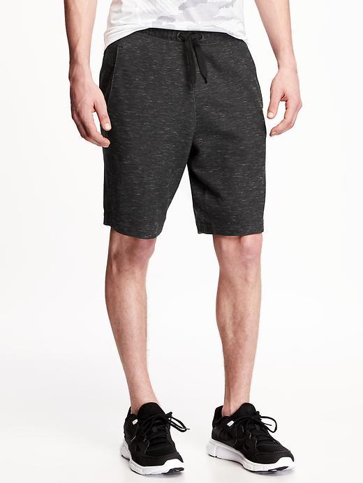 Old Navy Go Dry Fleece Jogger Shorts For Men 10 - Black