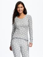 Old Navy Waffle Knit Crew Neck Tee For Women - Polar Bear