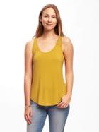 Old Navy Luxe Curved Hem Tank For Women - Golden Opportunity