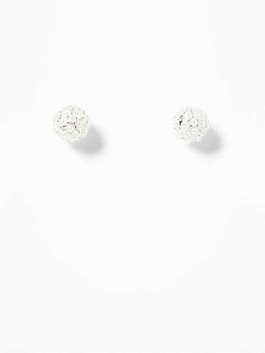 Old Navy  Fireball Stud Earrings For Women Silver Size One Size