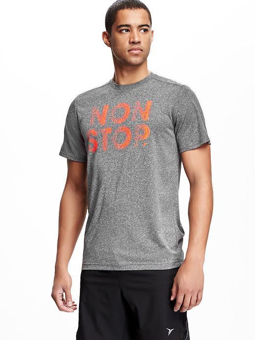 Old Navy Graphic Performance Tee - Heather Grey