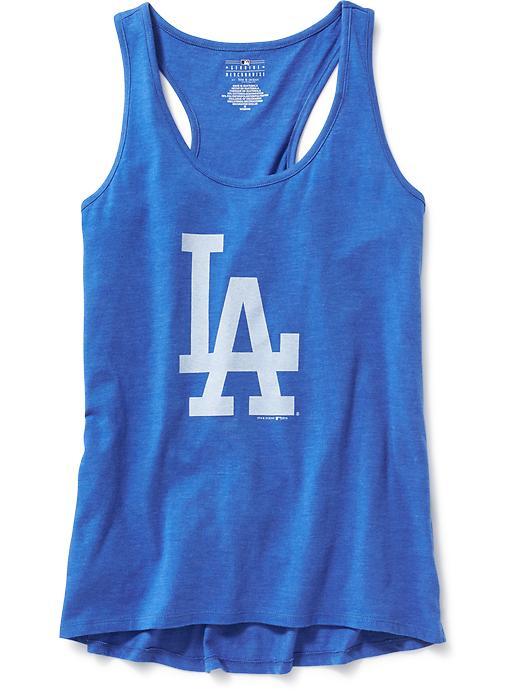 Old Navy Mlb Team Racerback Tank For Women - L.a. Dodgers