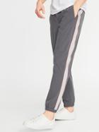 Go-h20 Water-repellent Color-block Track Pants For Men