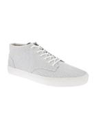 Old Navy Canvas Mid Top Sneaker For Men - Gray Print