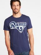 Old Navy Mens Nfl Team Graphic Tee For Men Rams Size L