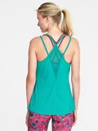 Old Navy Go Dry Ultra Light Mesh Trim Tank For Women - Teal Appeal