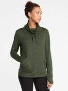Old Navy Funnel Neck Pullover Hoodie For Women - I Saw The Pine