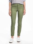Old Navy Mid Rise Pixie Ankle Pants For Women - Olive Through This