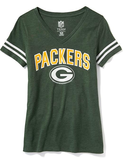Old Navy Nfl V Neck Tee For Women - Packers