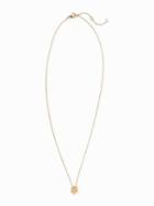 Old Navy Clover Pendant Necklace For Women - Gold