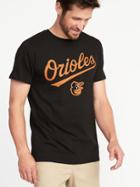 Old Navy Mens Mlb Team Graphic Tee For Men Baltimore Orioles Size L