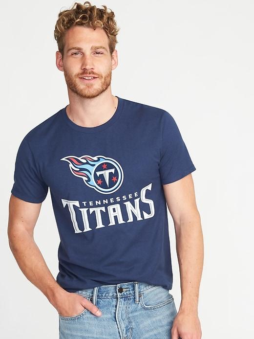 Old Navy Mens Nfl Team Graphic Tee For Men Titans Size Xl