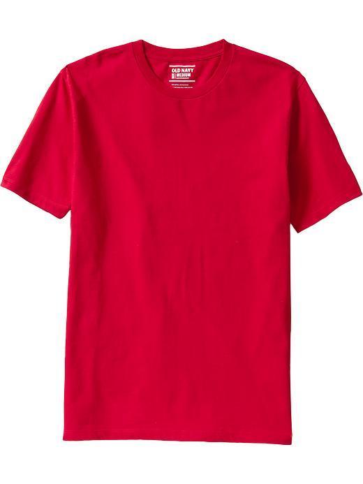Mens Classic Crew Neck Tees Size Xxl Big - Robbie Red