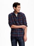 Old Navy Slim Fit Long Sleeve Oxford Shirt - Over The Moon